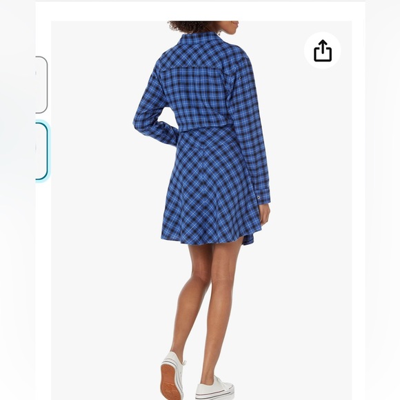 Steve Madden Flannel Dress - Picture 2 of 7